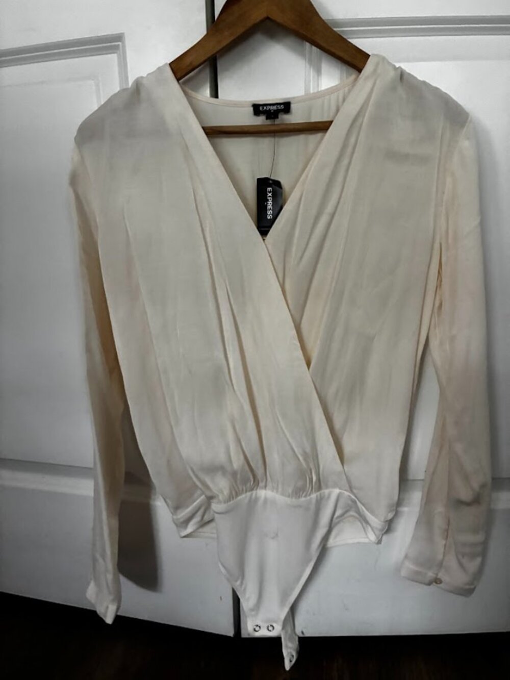 Cream Bodysuit from Express NWT
